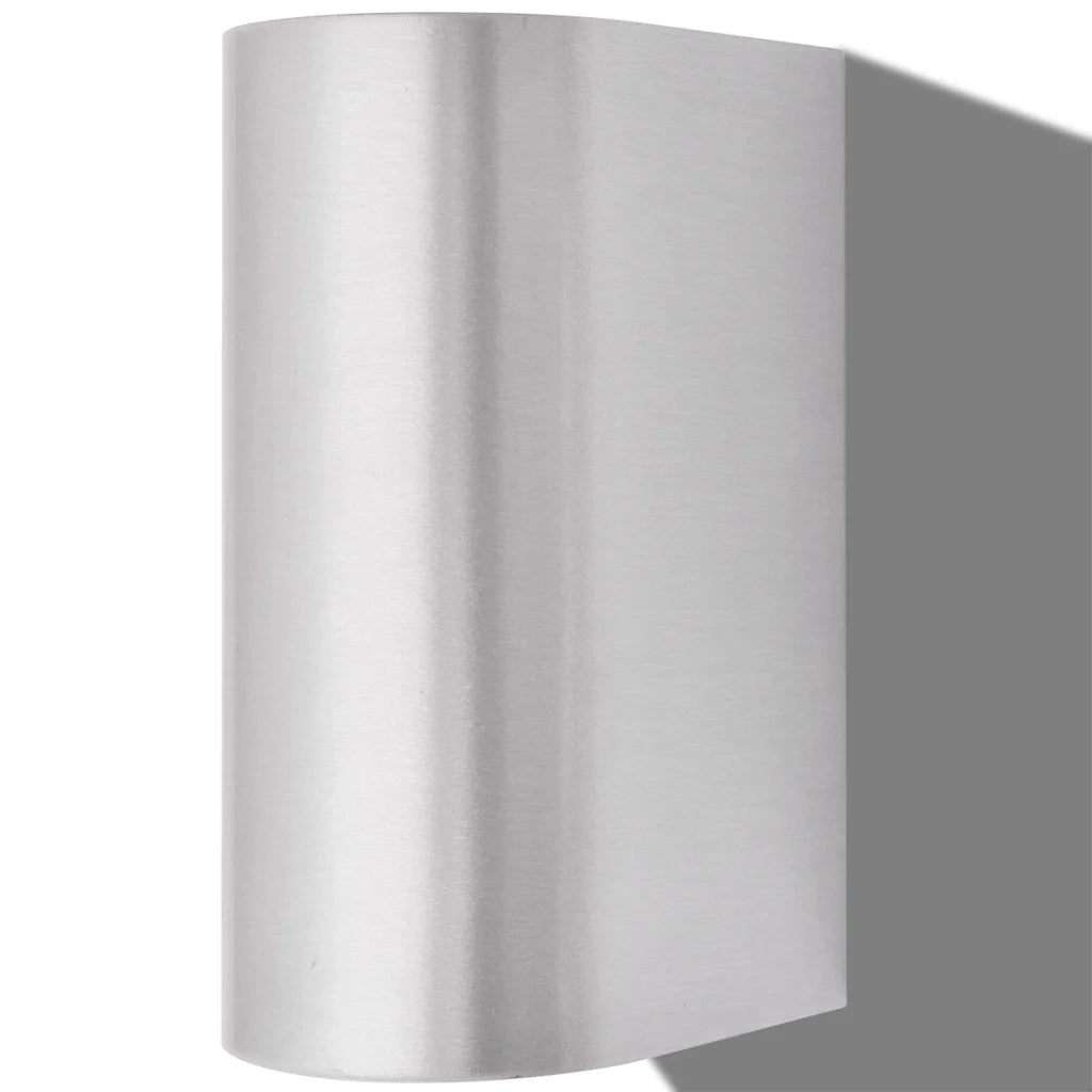 Applique LED Rotonda da Parete 2 pz Proiezione Alto/in Basso 42411