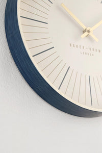 Orologio da Parete  Ø30x4,5 cm in Plastica Whatever Bianco