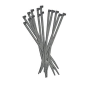 Elematic fascette per cablaggio in nylon autoestinguente confezione 50 pezzi *** colore nero, dimensioni 12,5 x 1000 ...