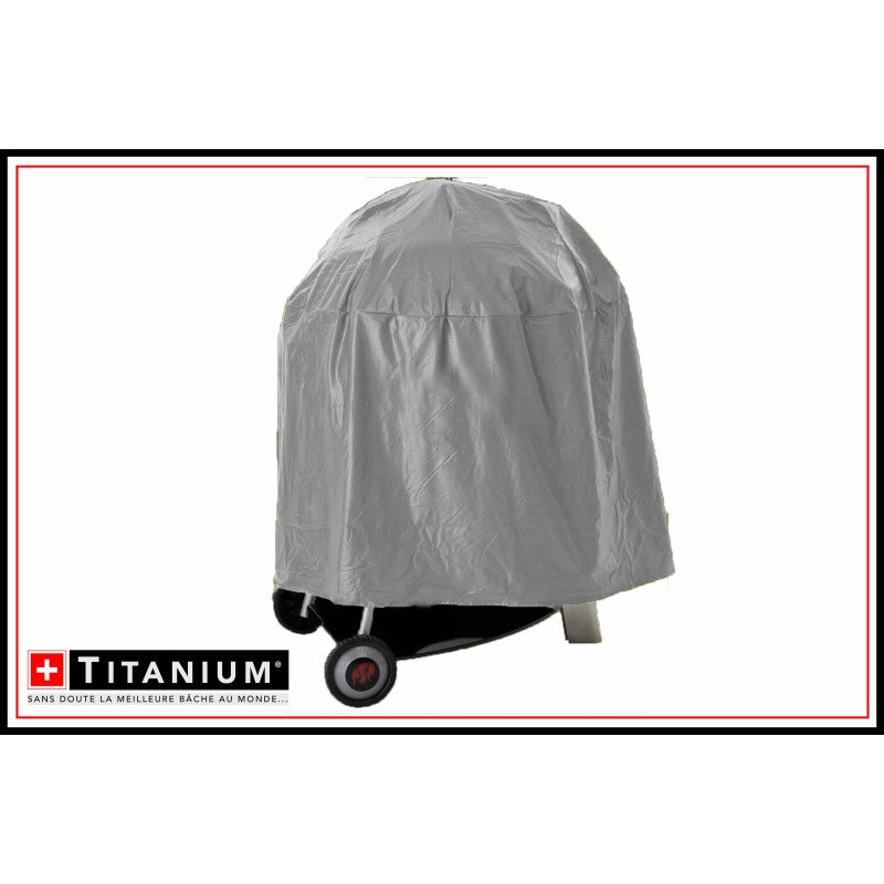 Copertura per Barbecue rotondo TITANIUMÂ® - ARGENTO