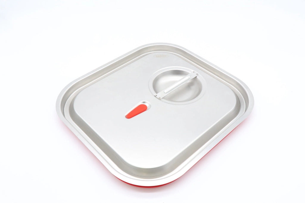 Coperchio Gastronorm - 2/3 GN - Acciaio Inox - Chiusura Ermetica