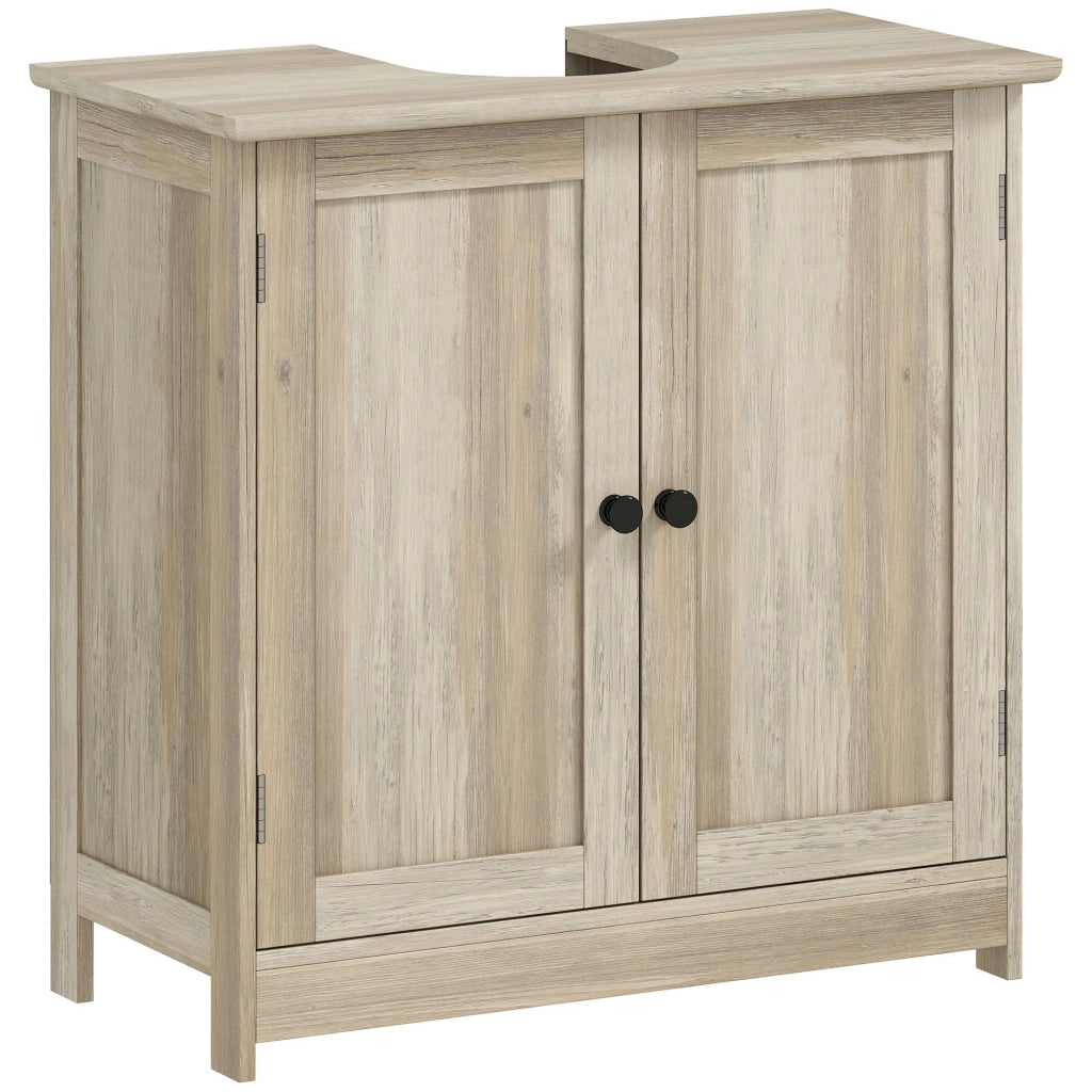 Mobiletto Sottolavabo Bagno ¨C zephmum ¨C Grigio 60x30x60 cm