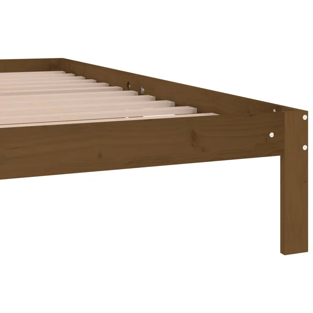 Giroletto senza Materasso Ambra in Legno di Pino 200x200 cm 810388