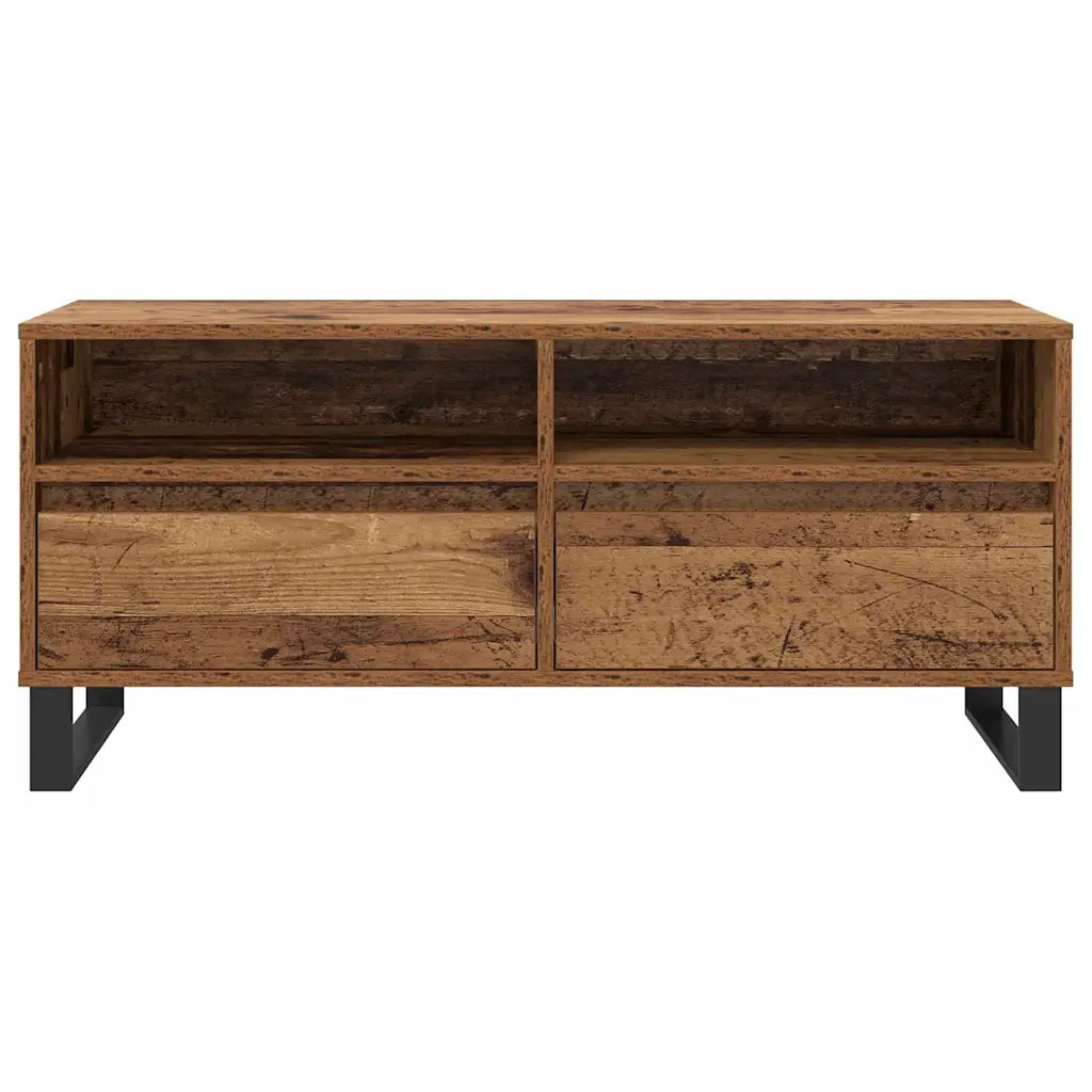 Mobile TV con cassetto Legno vecchio 100 x 34,5 x 44,5 cm 881786