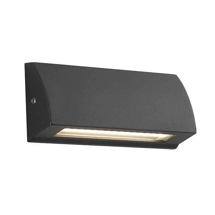 APPLIQUE LED SEGNAPASSI SHELBY ANTRACITE 4W 445LM CCT 3000K / 4000K IP54 13X3,2X5,5CM