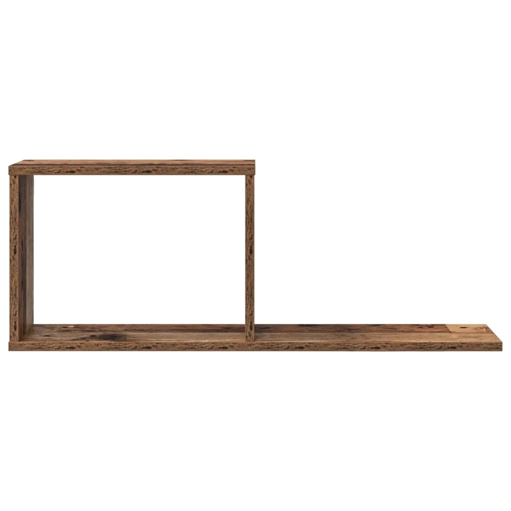 Scaffali flottanti Legno antico 80 x 15 x 30 cm 8012328