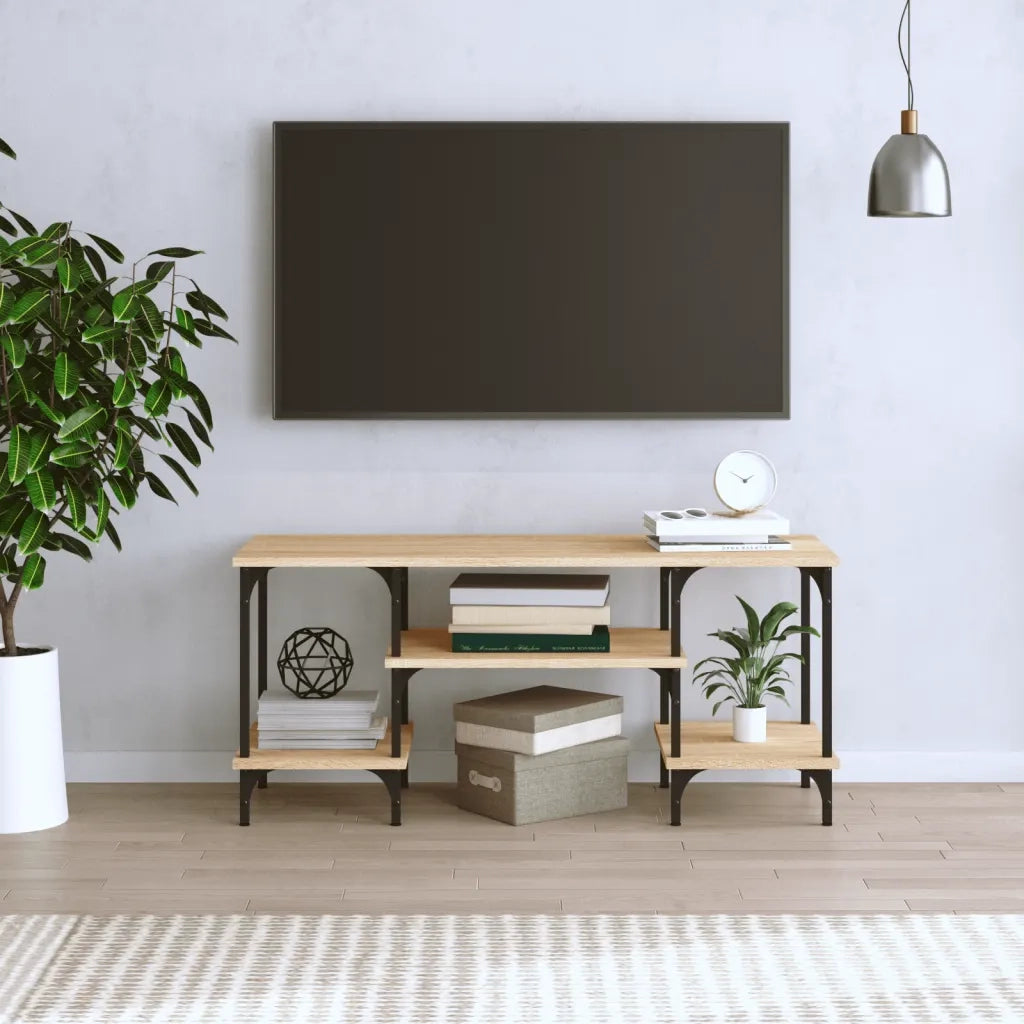 Mobile Porta TV Rovere Sonoma 102x35x45,5 cm Legno Multistrato 826331