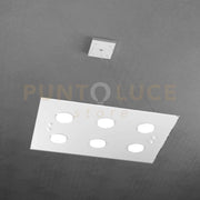 PATH SOSPENSIONE 6 LUCI ATTACCO GX53 BIANCO