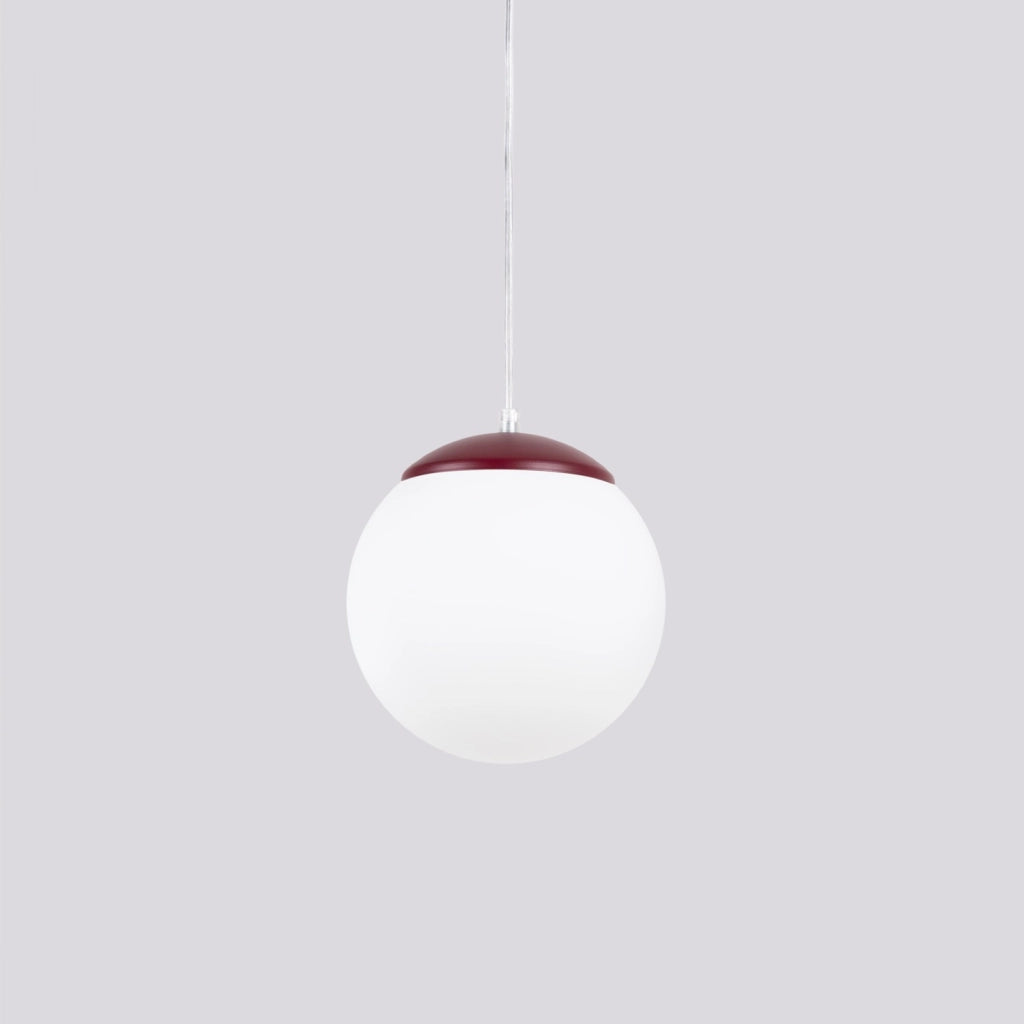 Lampada a sospensione UGO 20 bordeaux