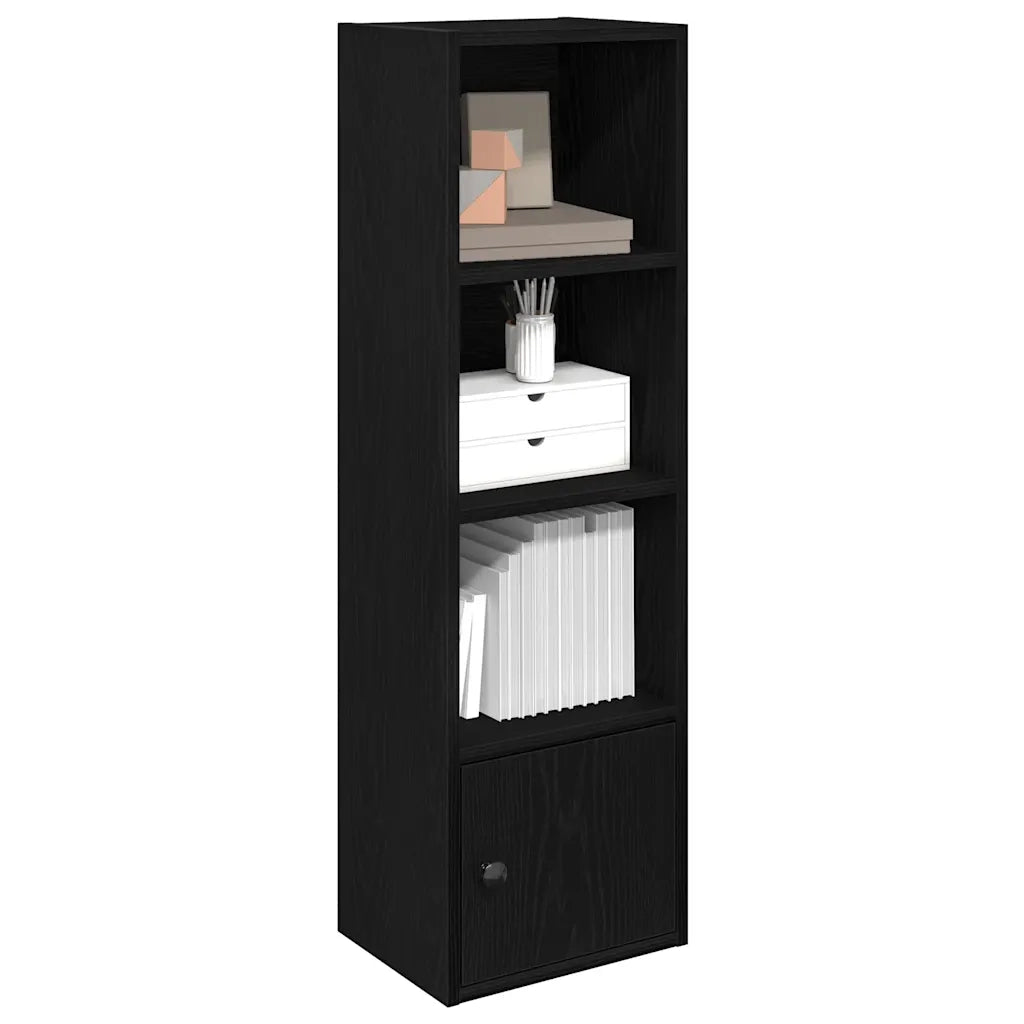 Libreria Rovere Nero 31x24x102 cm in Legno Multistrato 860338