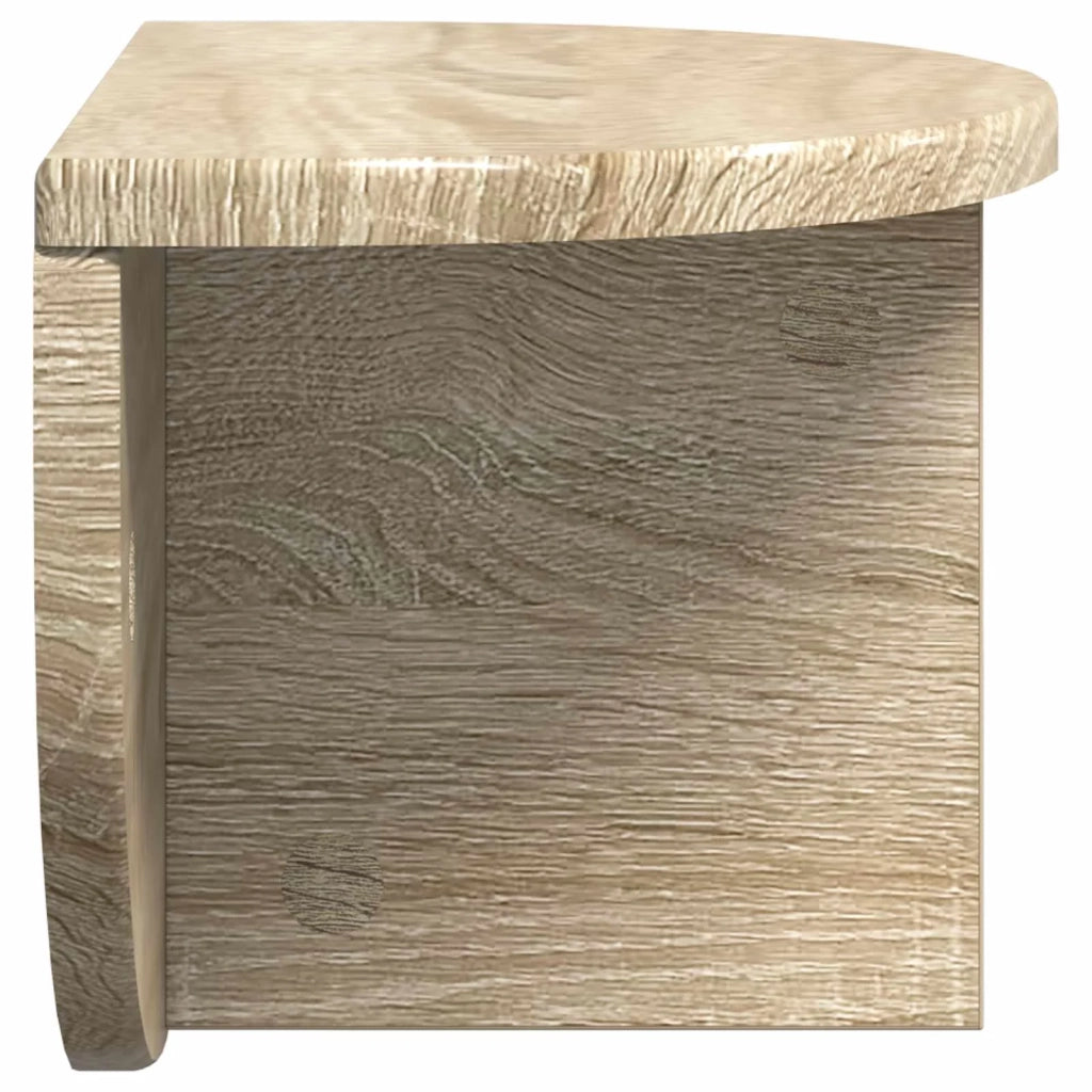 Scaffale da parete 2 pcs Rovere Sonoma 38 x 19 x 19 cm 891413