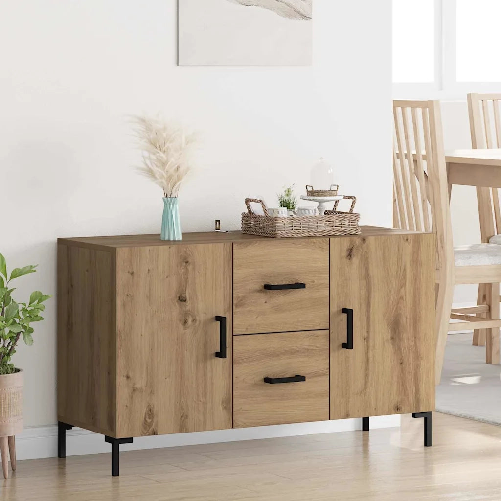 Credenza-Buffet-Armadio da cucina Rovere artigianale 100 x 36 x 60 cm Legno multistrato 692410