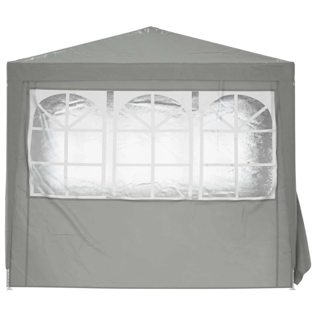 Tenda Party Grigio chiaro 250 x 250 x 240 cm PE e Acciaio