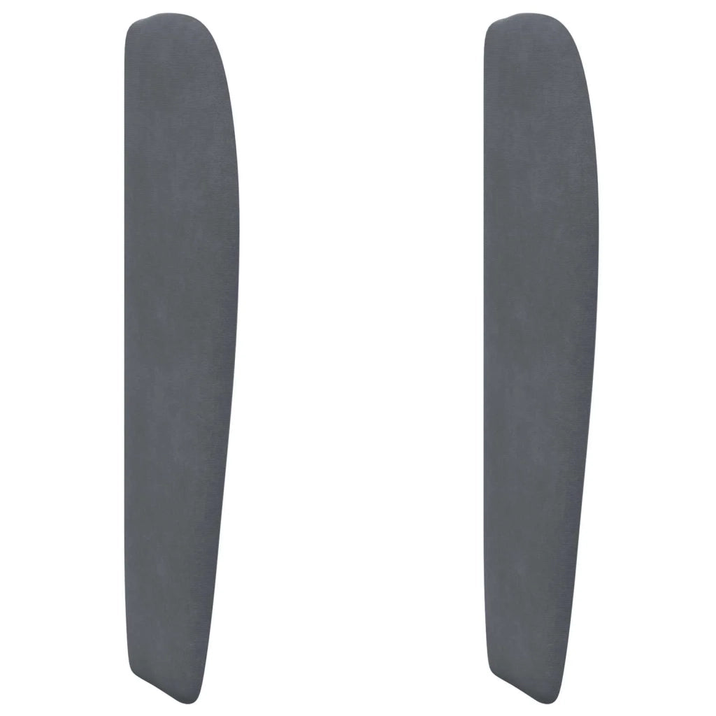 Orecchia della Testata Grigio Sfumato 80 x 23 x 6 cm Velluto CFW6471017