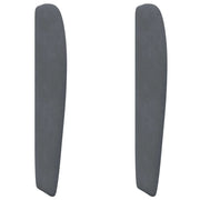 Orecchia della Testata Grigio Sfumato 80 x 23 x 6 cm Velluto CFW6471017