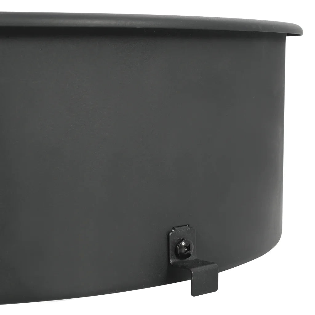 Kit per Barbecue allo Spiedo 47 cm Nero 44289