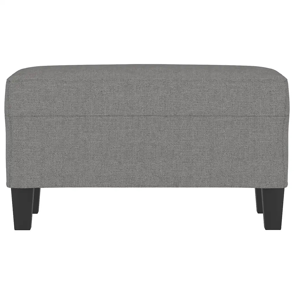 Panca Grigio Scuro 70x35x41 cm in Tessuto