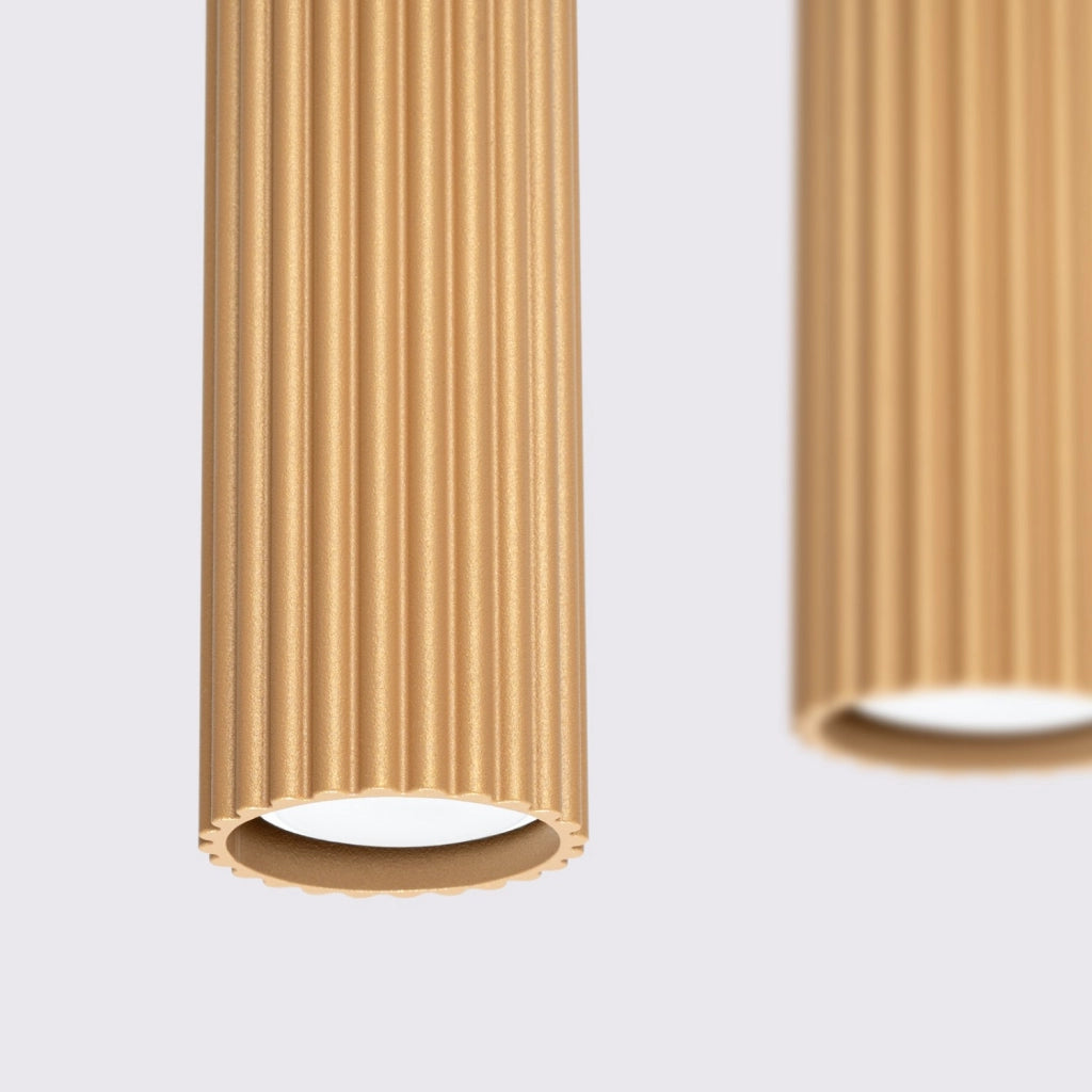 Lampada a sospensione KARBON 4L oro