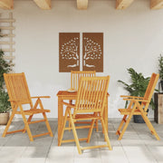 Set da Pranzo per Giardino 5 pz 85x85x74 cm in Legno Massello di Acacia 3295261