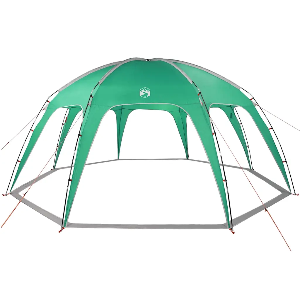 Tenda per Feste-Tenda da campeggio Verde Mare Impermeabile 713388