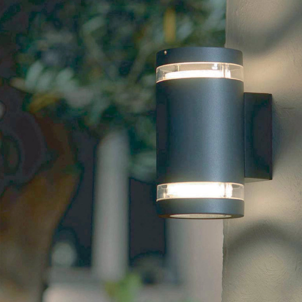 Applique esterna grafite GX53 LED 2x5,7W Elstead Magnus