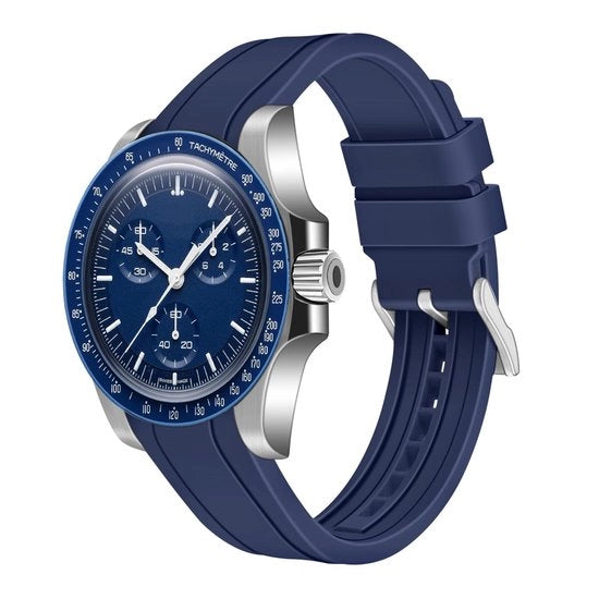 Cinturino orologio universale - 20mm/22mm - Cinturino sport - Compatibilità universale - Leggero - Chiusura in acciaio inossidabile - Cinturino orologio
