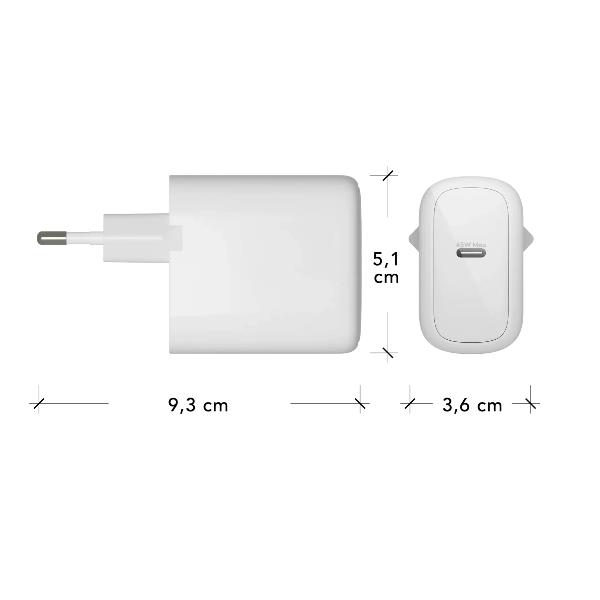 Re-charge-eu wall charger-usb-c45w - CH45EUWH7112
