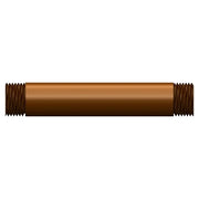 PROLUNGA FILETTATA IN PP- 1 x 20 cm- BUCCH- pezzi 1