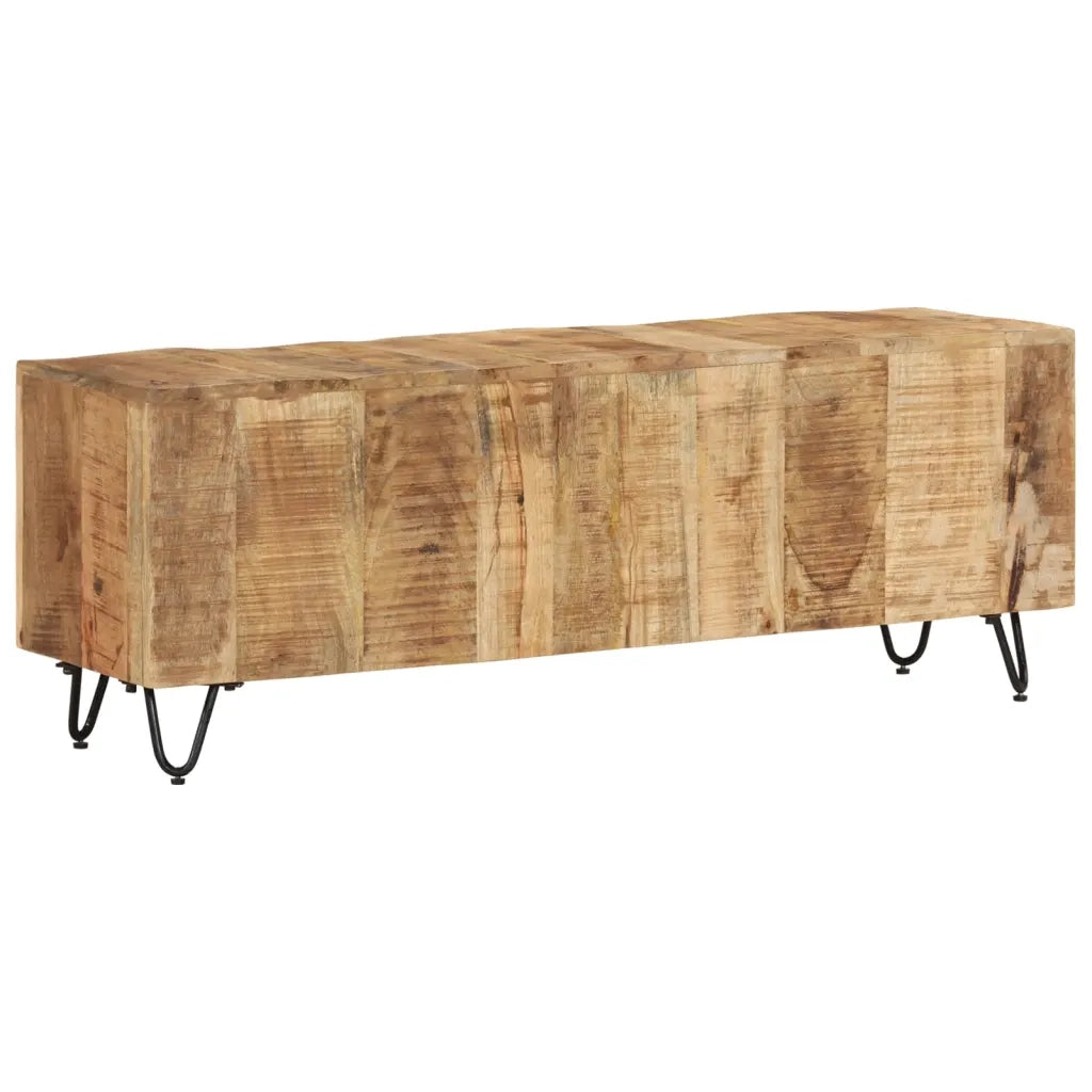 Mobile Porta TV 110x30x40 cm in Legno Massello di Mango 337843