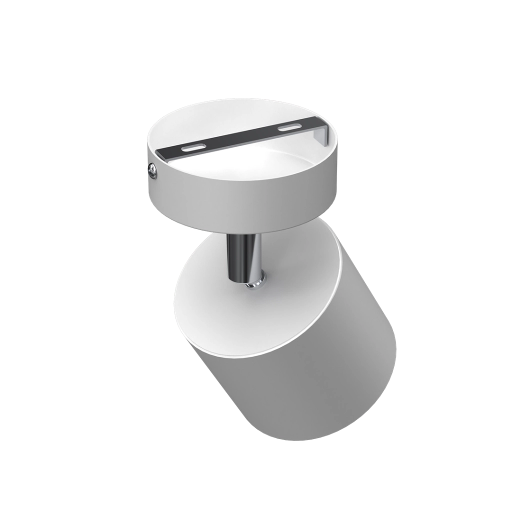 Faretto parete/soffitto Milagro DIXIE bianco GX53 20W