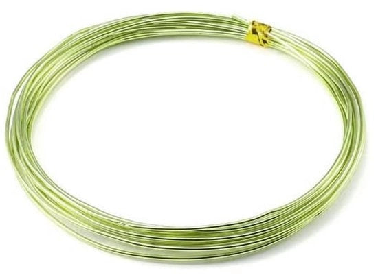 Fil di alluminio 20 m - 0,8 mm - Accessori per il fai da te - Filo per fiori - Filo decorativo - Filo ornamentale - Filo di alluminio