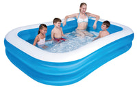piscina gonfiabile rettangolare 175x262x51h 54006 cod:ferx.57127