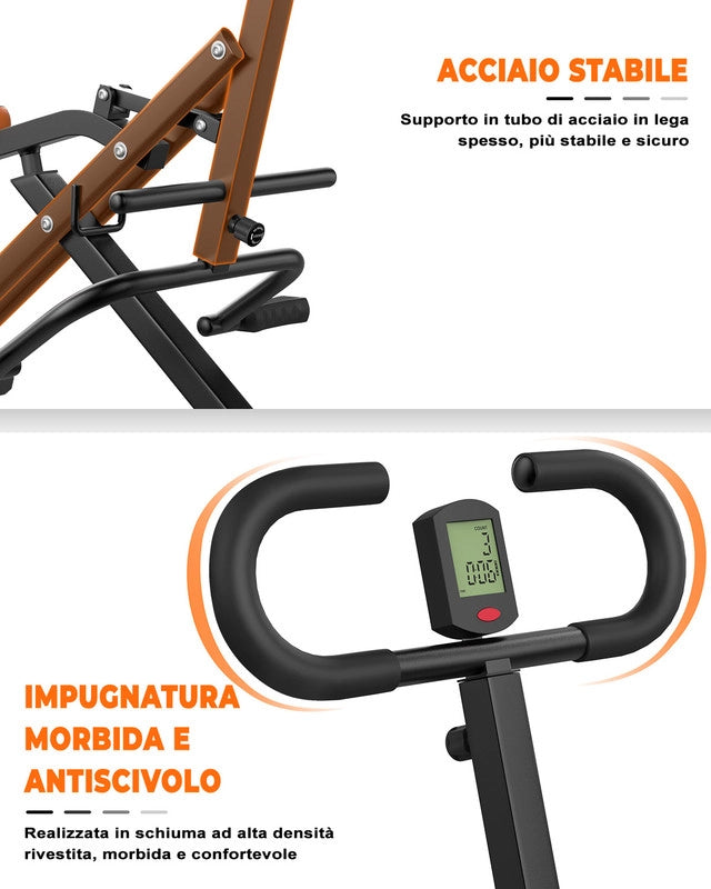 Squat Machine ,  ausilio per squat per fianchi e gambe, facile installazione, pieghevole, con impugnature ergonomiche, con display LCD