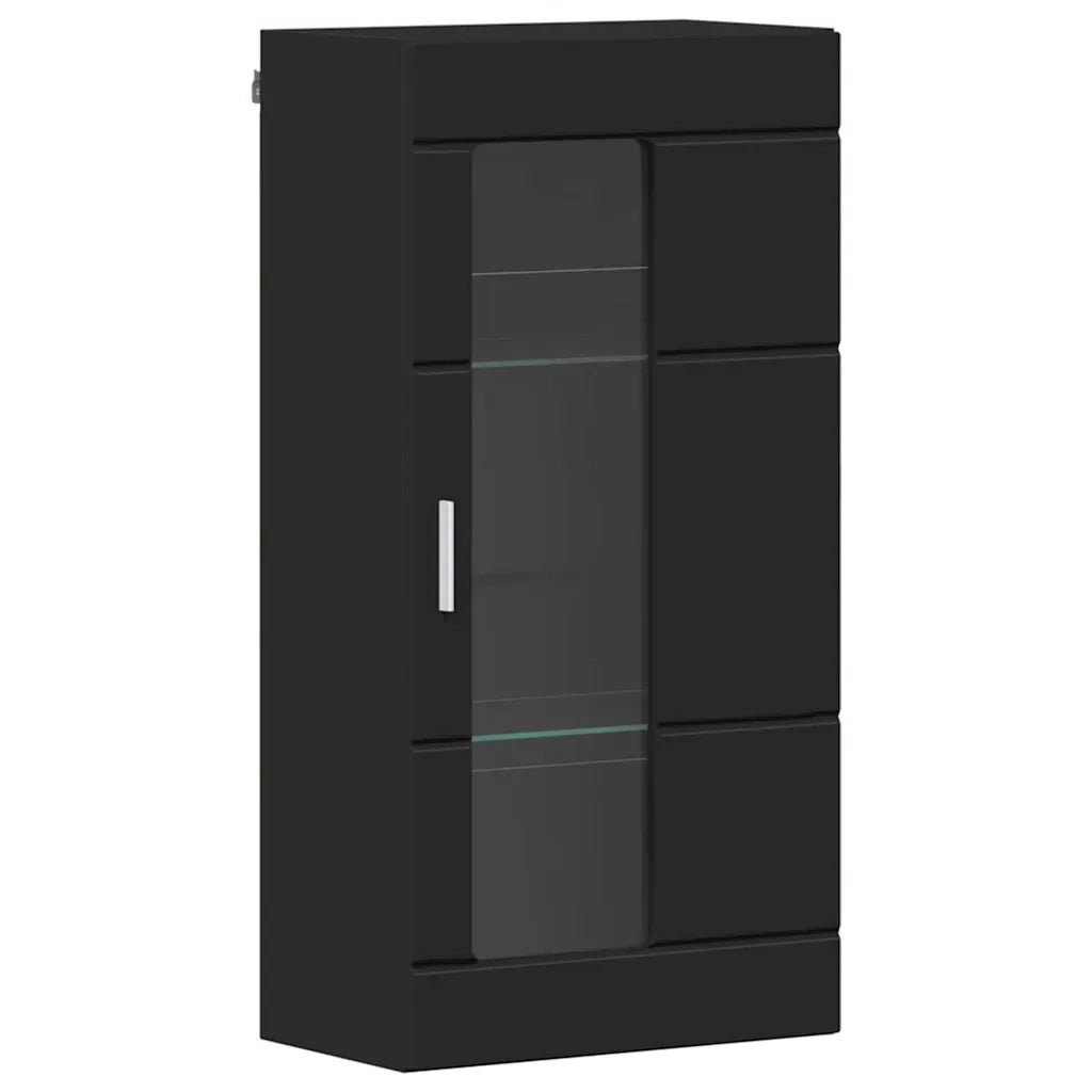 Armadio in Legno Nero 50 x 29 x 100 cm Legno multistrato CFW3770706