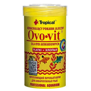 Tropical Ovo-vit Flakes - mangime altamente energetico, per la maggior parte dei pesci di acquario, con tuorlo uovo Formato: 100 ml