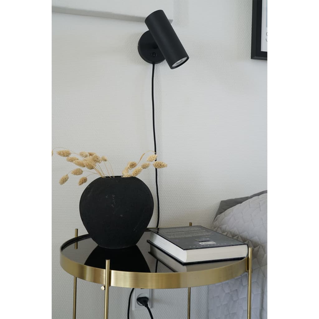 House Nordic Lampada a LED da Parete Lia Nero 442794