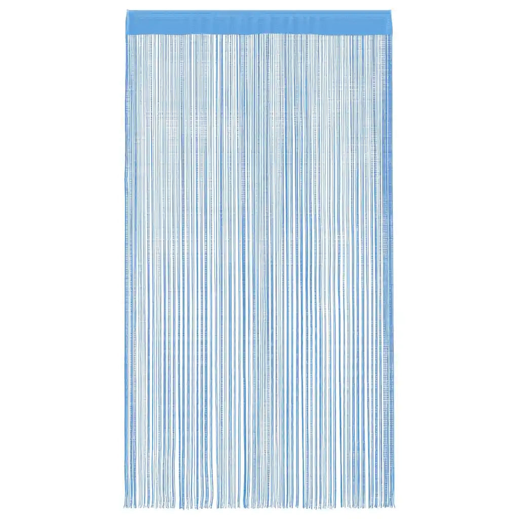 Tende a Filo 2 pz Azzurro 100x250 cm 4102045