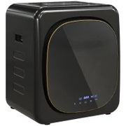 Asciugatrice con Disinfezione UV, Design Compatto, Capacità 4 kg, Acciaio Inossidabile, Nero