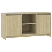 Mobile TV multimediale mensola TV credenza mobile TV sala da pranzo soggiorno camera da letto rovere Sonoma 102 x 37,5 x 52,5 cm legno ingegnerizzato marrone 02_0027451
