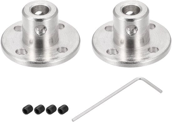 Connettore rigido per tubi di giardino - 5 mm - 1 pezzo M1,5 chiave a stella