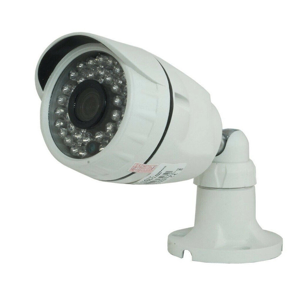 Trade Shop - Telecamera Camera Ahd 1080p Videosorveglianza Infrarossi 36 Led 2.0mpx 3,6mm 6356ahd -