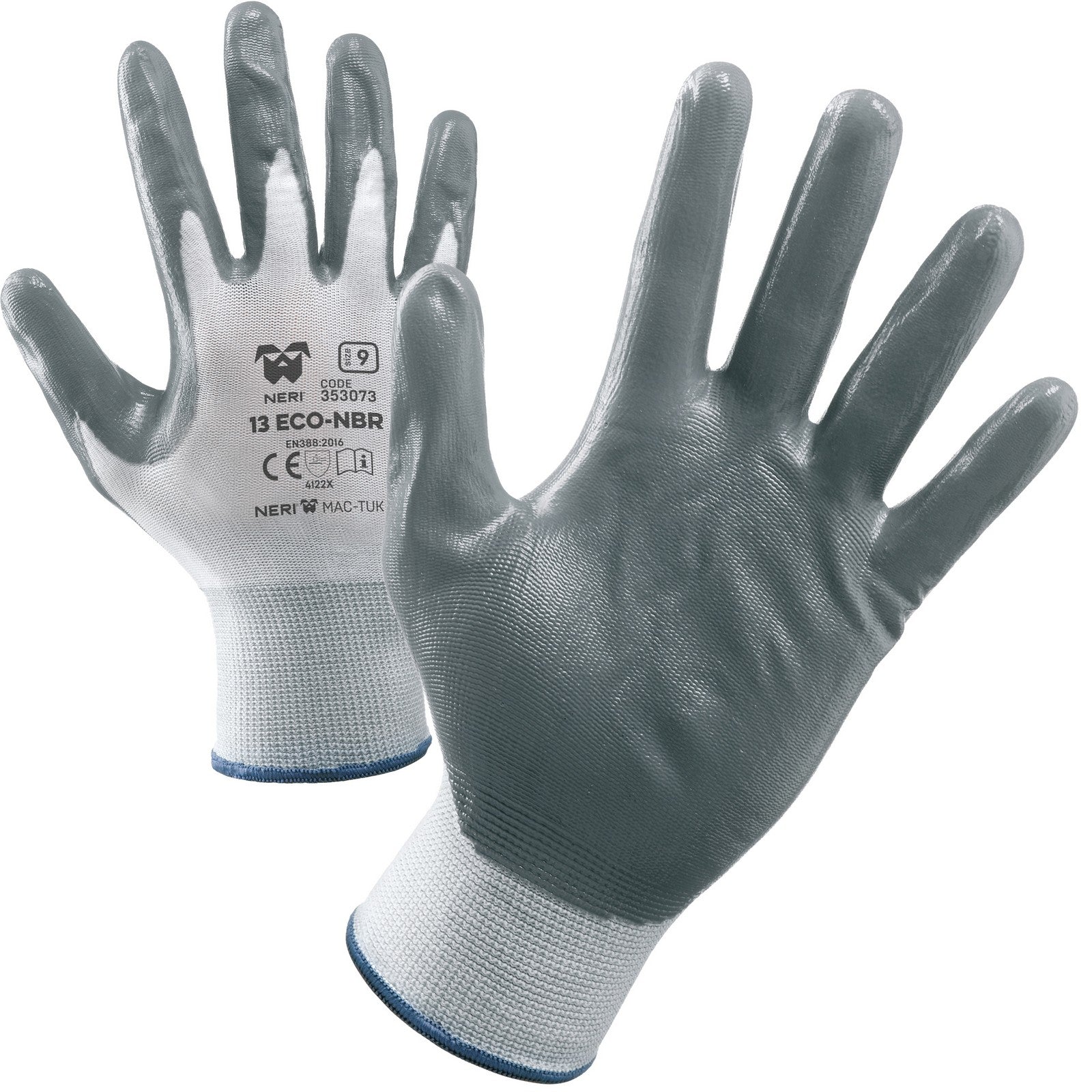 guanti nylon/nitrile nbr 13eco tg. 7 cod:ferx.57151