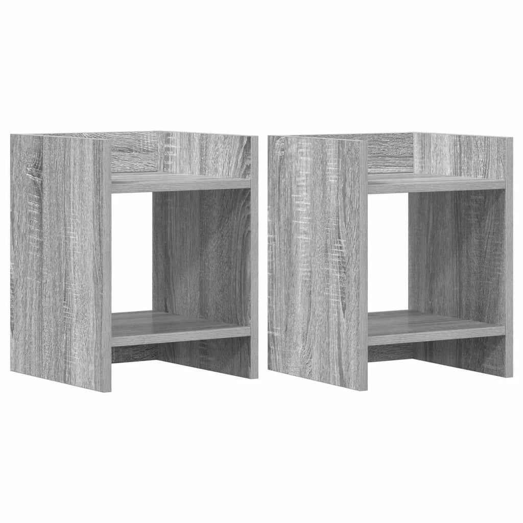 Supporto per piante 2 pcs Sonoma grigia 30 x 30 x 40 cm 899621