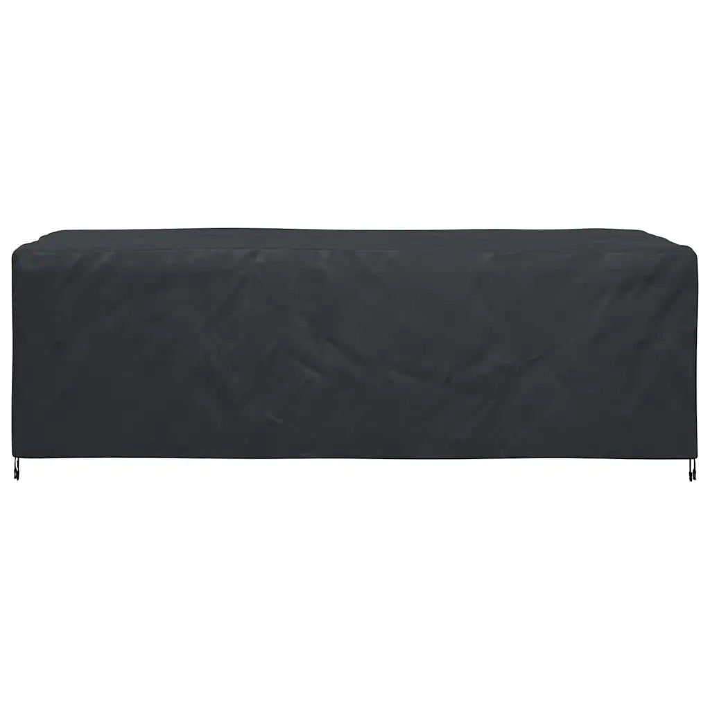 vidaXL Copertura per mobili da esterno Nero 300 x 110 x 70 cm 210D