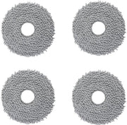 4 x Filtro di sostituzione, adatto per Roborock P10pro/P10S/P10S PURE /QRevo MaxV/QRevo Pro/QRevo S/Qrevo Plus - sostituzione riciclabile - - Pulisce macchie e polvere (26,5x25CM)