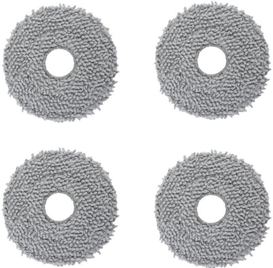 4 x Filtro di sostituzione, adatto per Roborock P10pro/P10S/P10S PURE /QRevo MaxV/QRevo Pro/QRevo S/Qrevo Plus - sostituzione riciclabile - - Pulisce macchie e polvere (26,5x25CM)