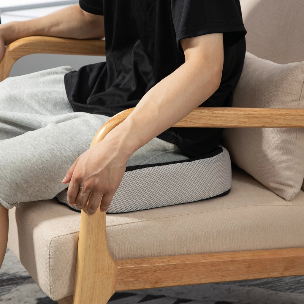 Cuscino sedia da ufficio ¨C zephmum ¨C memory foam, grigio