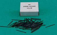 chiodini gruppini acciaio 7x25 mm scatola 100 pz cod:ferx.57196
