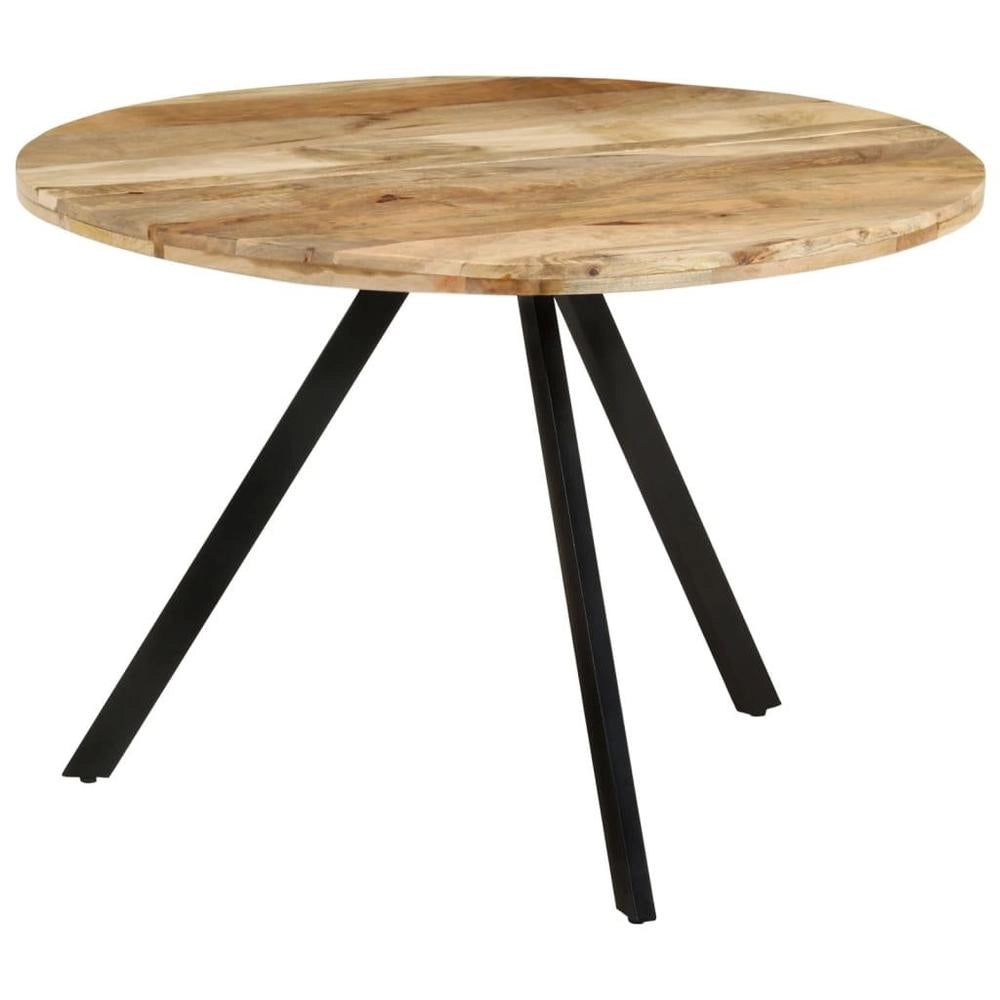 Dining Table 110x75 Cm Solid Mango Wood