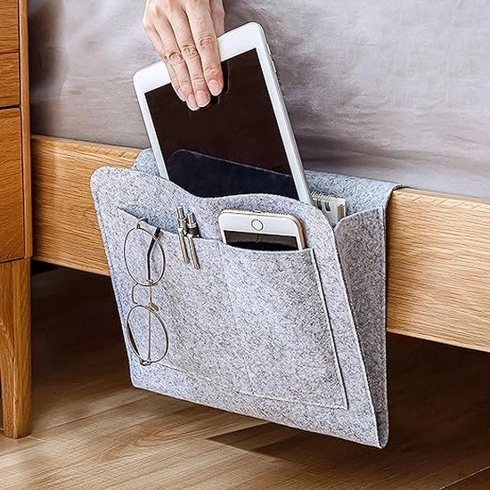 Cassetto Notturno Organizzatore di Deposito Apriporta, Cassetto da Letto Caddy Tasca, Cassetto da Notte Organizzatore di Deposito Apriporta Cassetto da Letto Tasca, Organizzatore di Deposito Cassetto da Notte Tasca per Letto a Castello